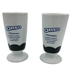 Vintage Oreo Milk Shake Recipe Ceramic Tumbler